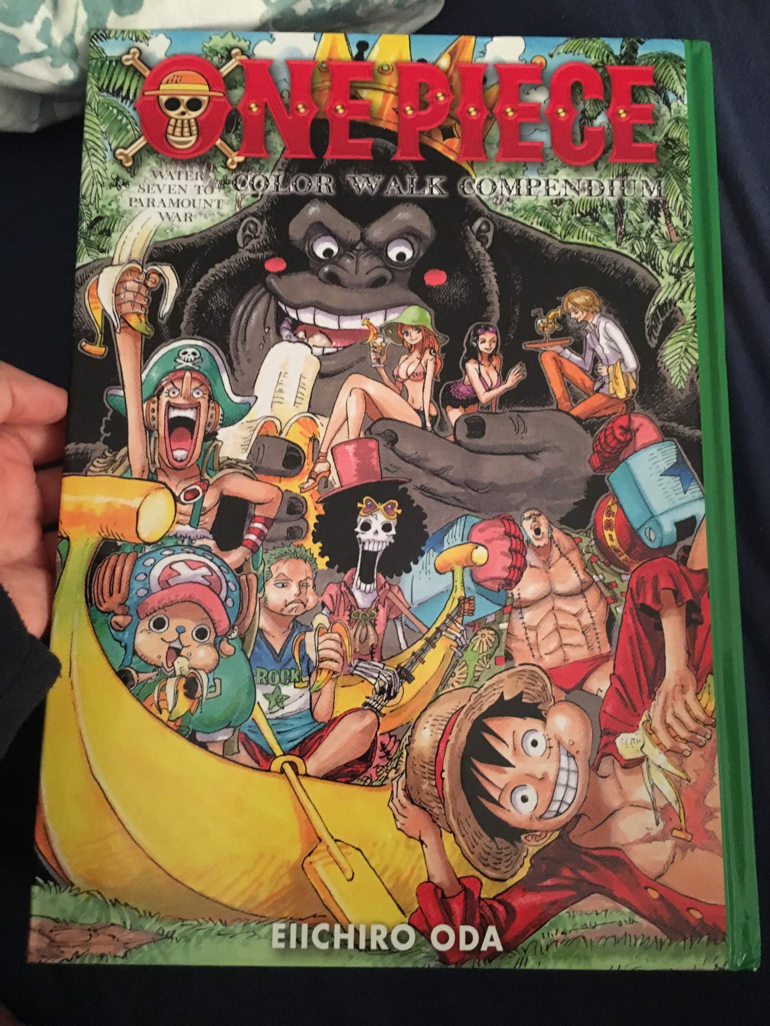 Just Received My Color Walk Compendium It S Full Of Many Pages Of Such Amazing Art And Interviews I Love It One Piece Amino