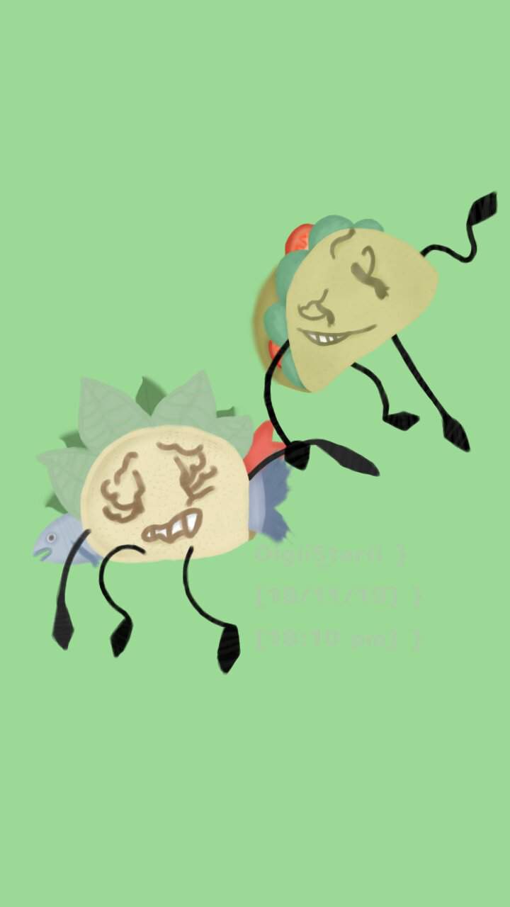 Double-trouble Tacos. | BFDI💖 Amino