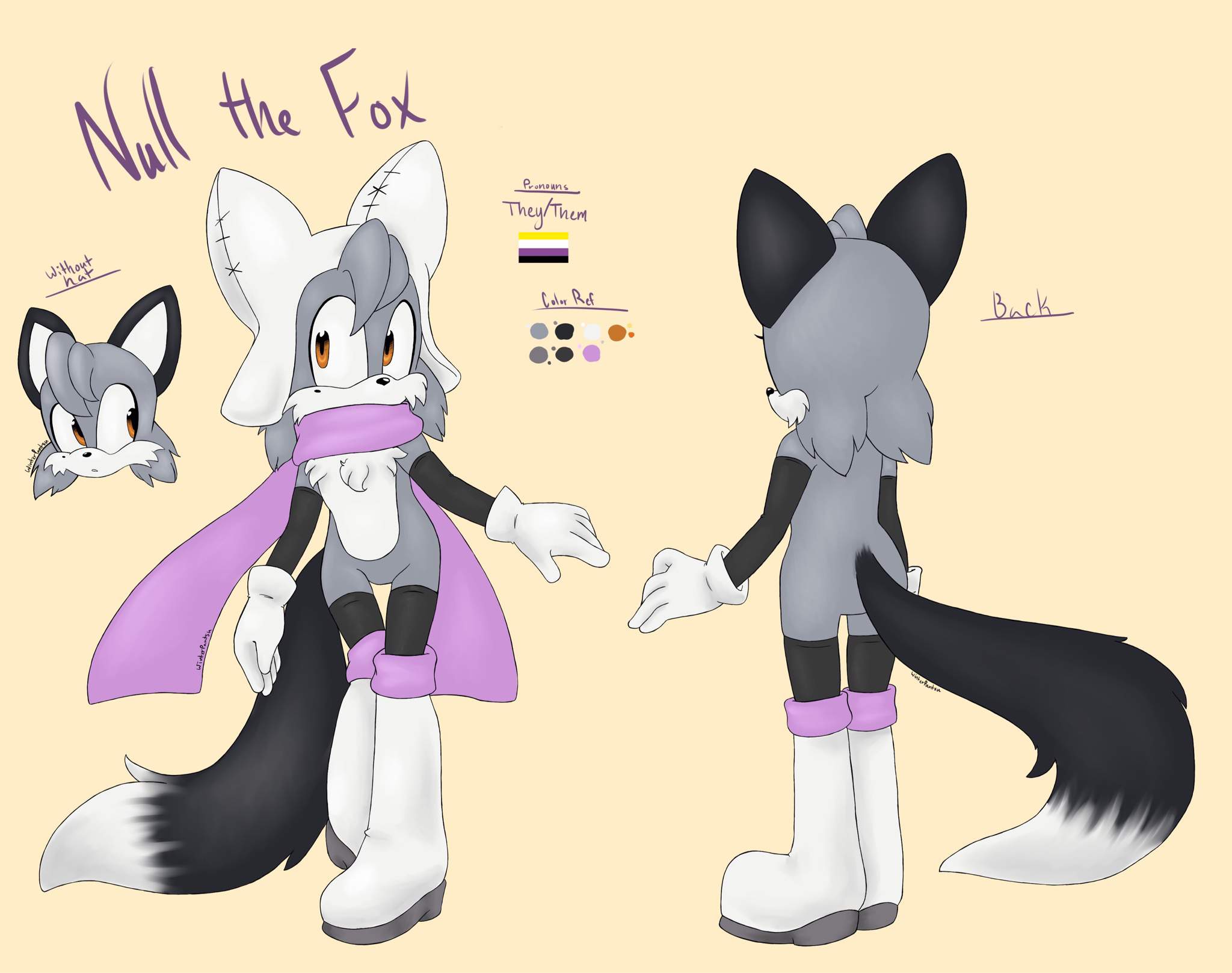 OC: Null The Fox (Revamped) Sonic the Hedgehog! 