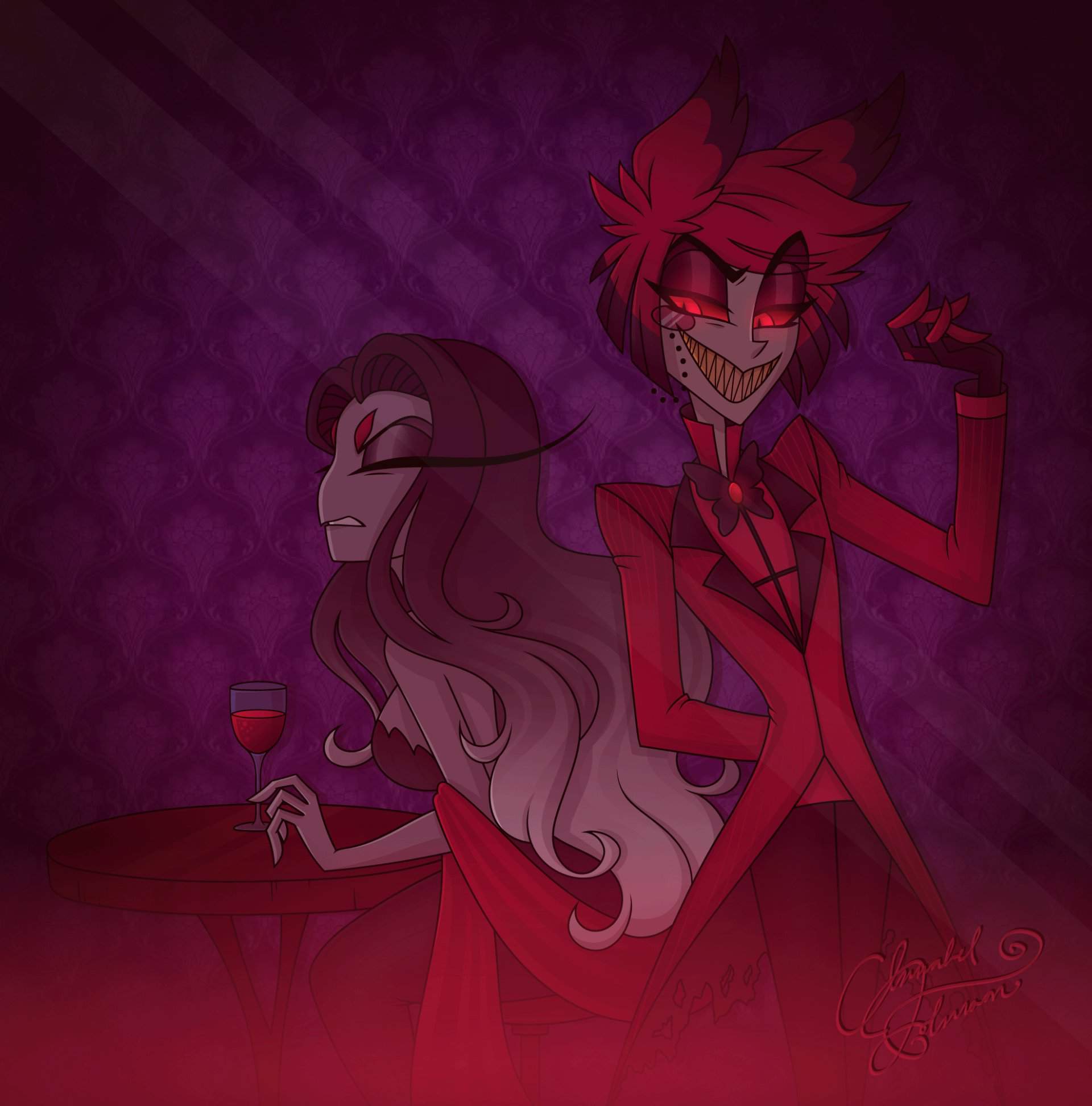 𝔸 ℂ𝕙𝕒𝕟𝕔𝕖 𝔼𝕟𝕔𝕠𝕦𝕟𝕥𝕖𝕣 🍷ℍℍ𝕆ℂ Hazbin Hotel Official Amino 