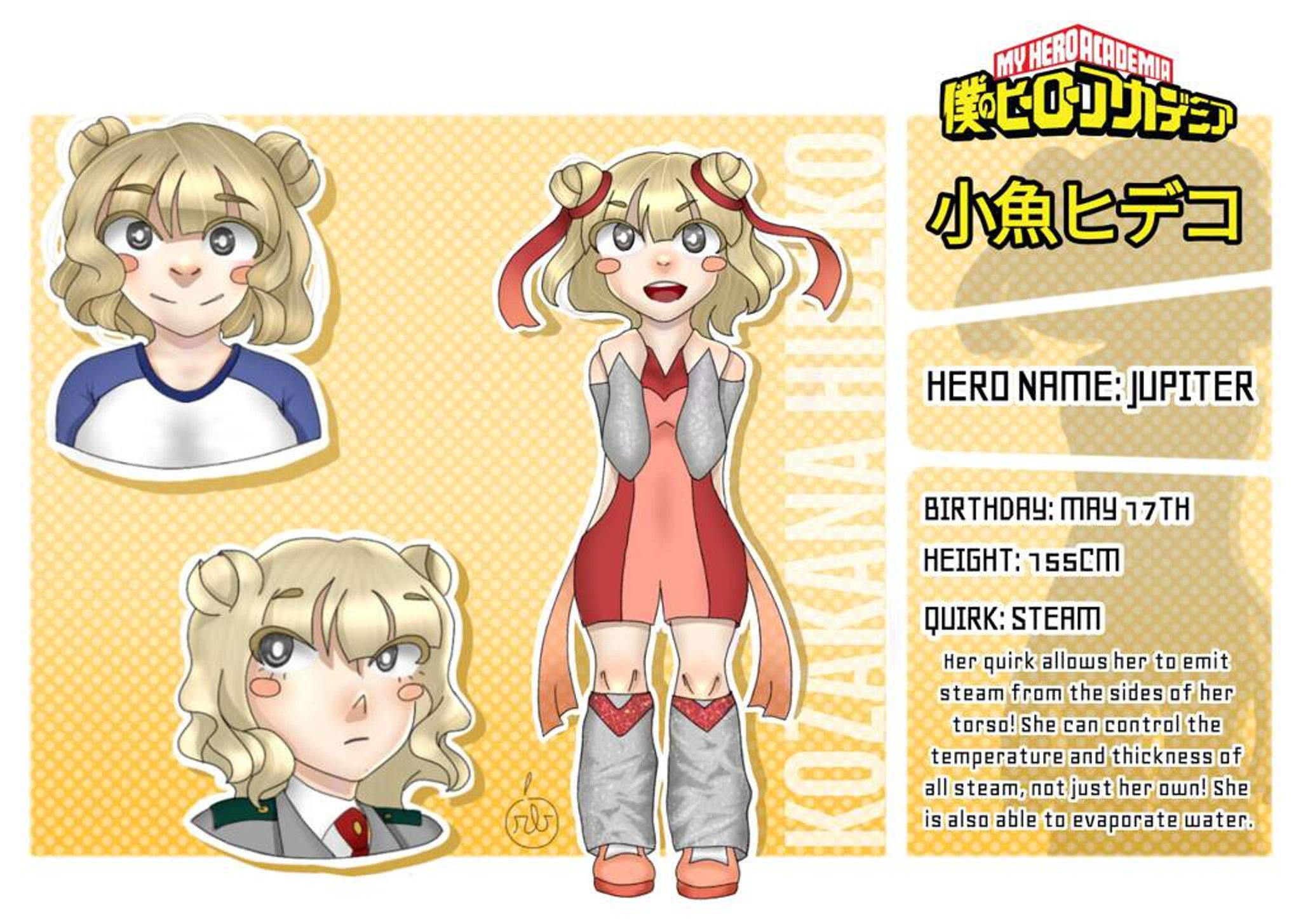 my widdle blonde babie (OC) My Hero Academia Amino