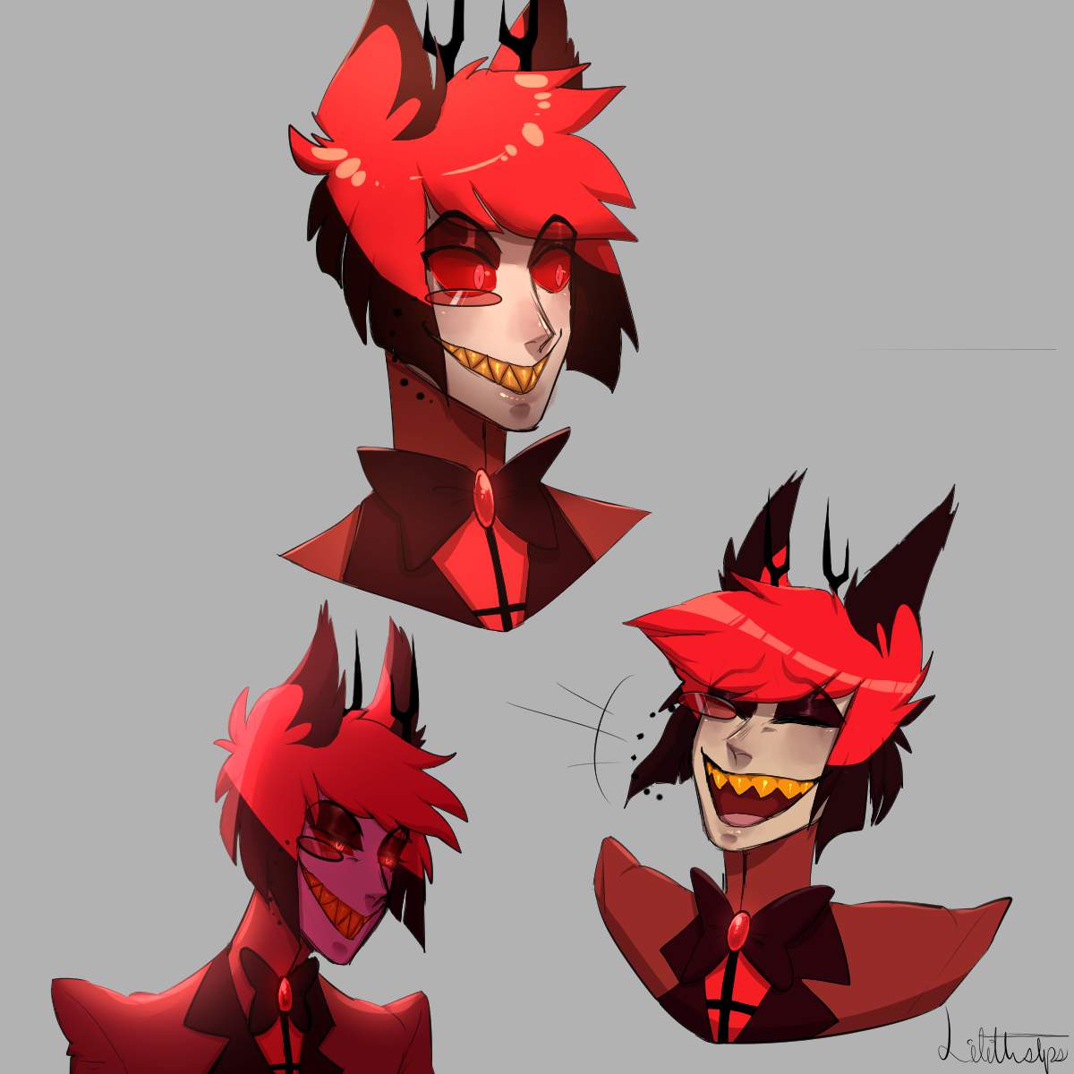 Alastor Doodles Hazbin Hotel Official Amino