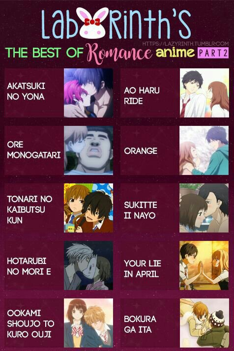 Romance anime recommendations from Pinterest (๑¯ω¯๑) | Anime Amino