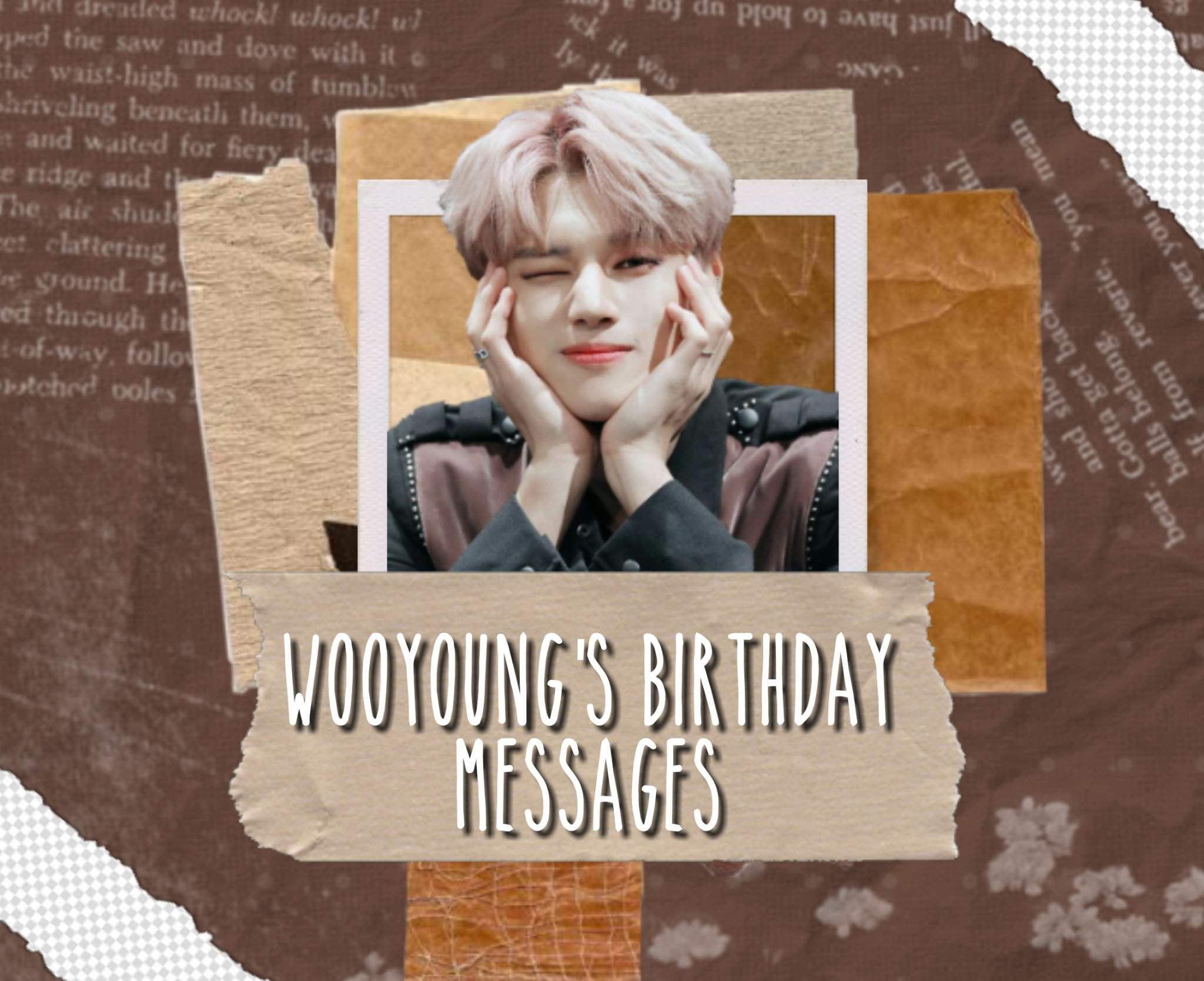 Wooyoung's Birthday Wishes ATEEZ 에이티즈 AMINO Amino