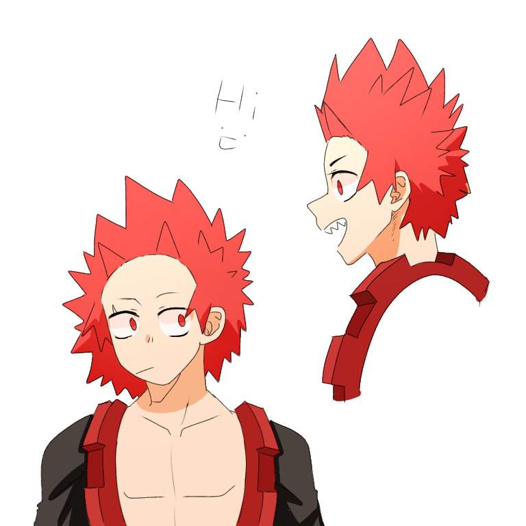 I Line Some Kirishima Sketches I Drew 