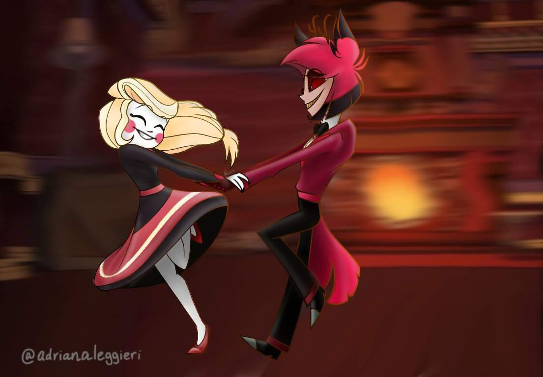 Charlie And Alastor Dancing Hazbin Hotel Official Amino