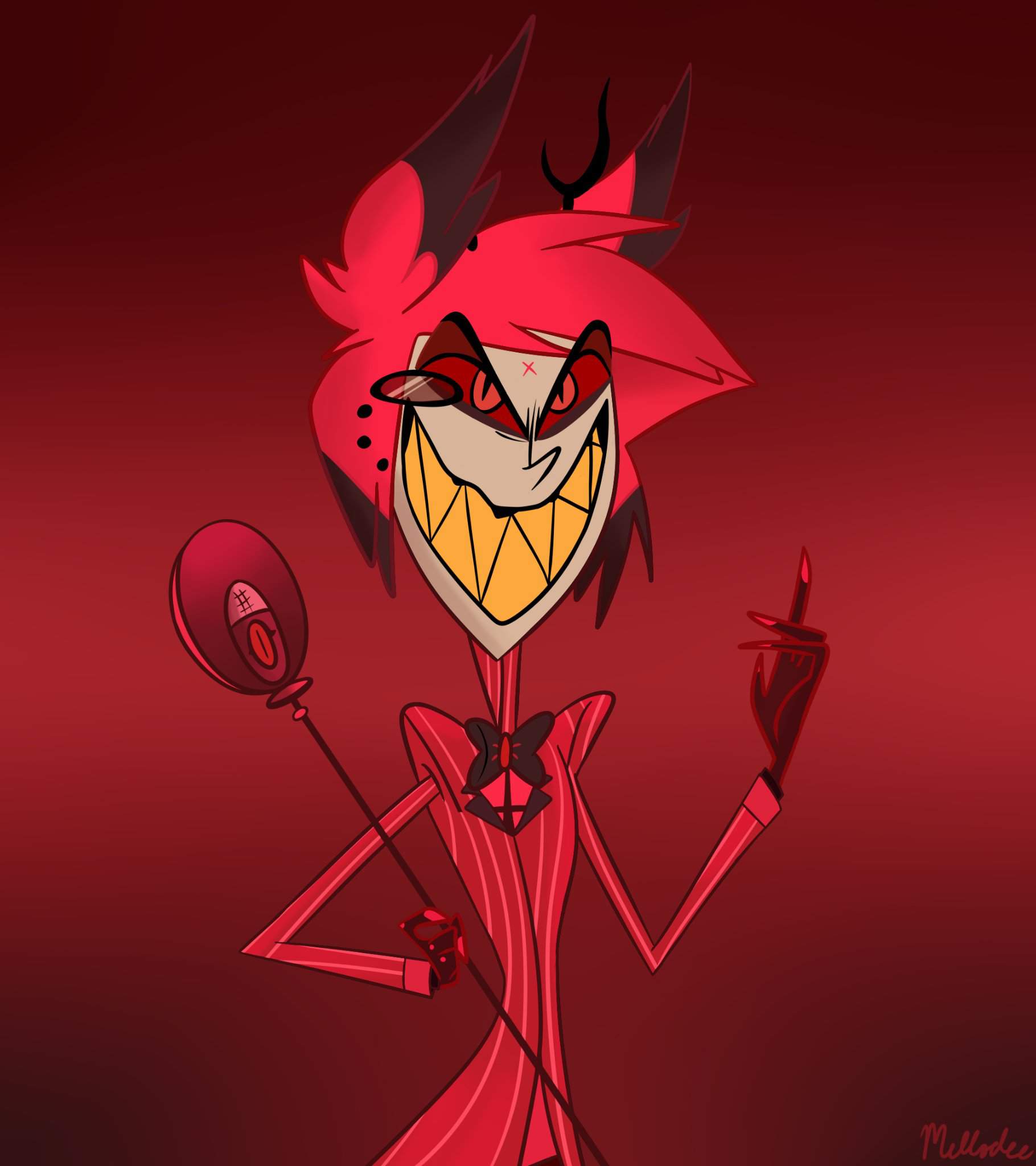 Alastor Hazbin Hotel Cartoon Characters Wiki Fandom