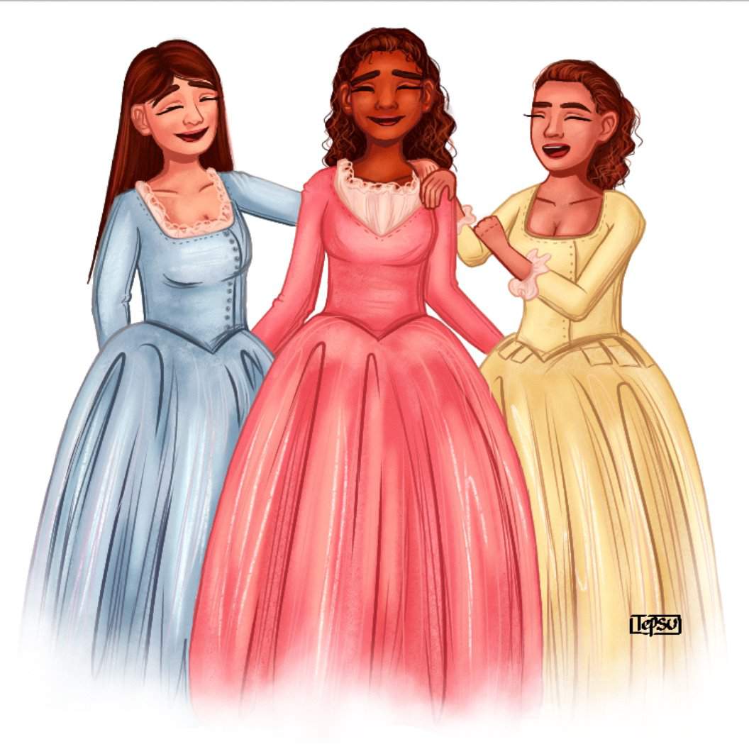 The Schuyler Sisters! | Hamilton Amino