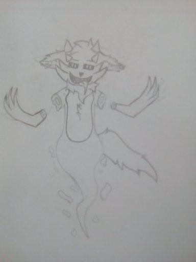 Novo desenho um furry fantasma que não tem nome v Furrys Amino