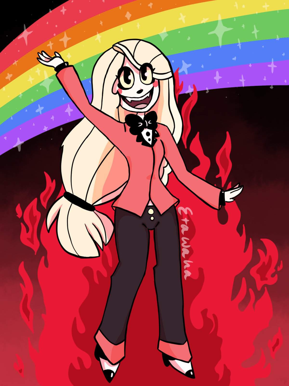 Inside Of Every Demon Is A Rainbow~ Hazbin Hotel Official Amino