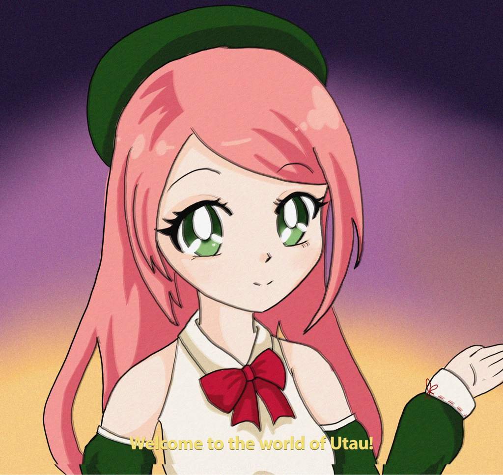Utau Momo Retro drawing | Vocaloid Amino