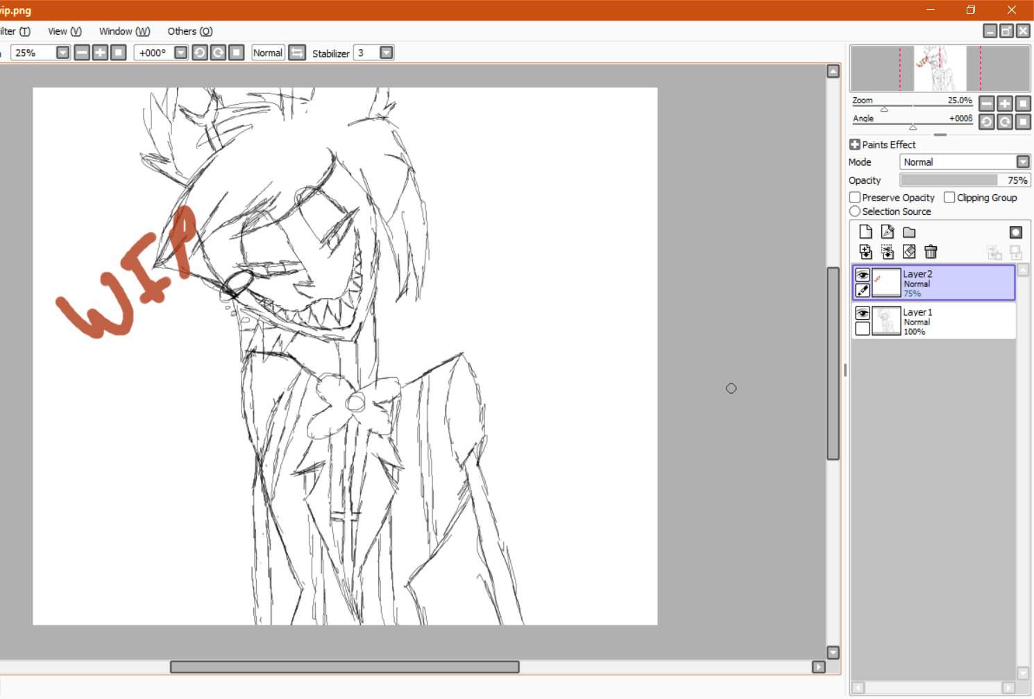 Alastor Wip Hazbin Hotel Official Amino