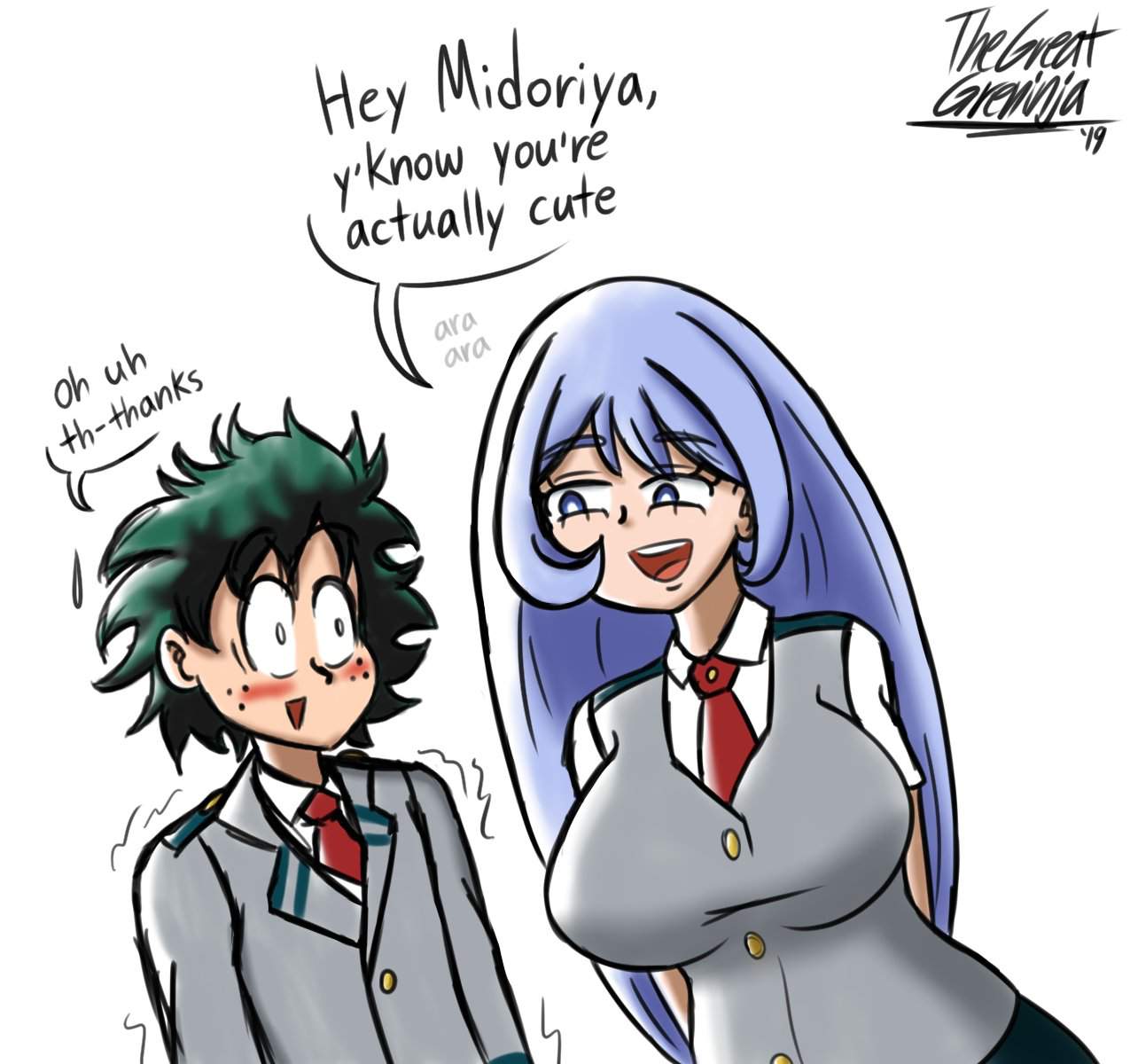 Deku x nejire fanfiction