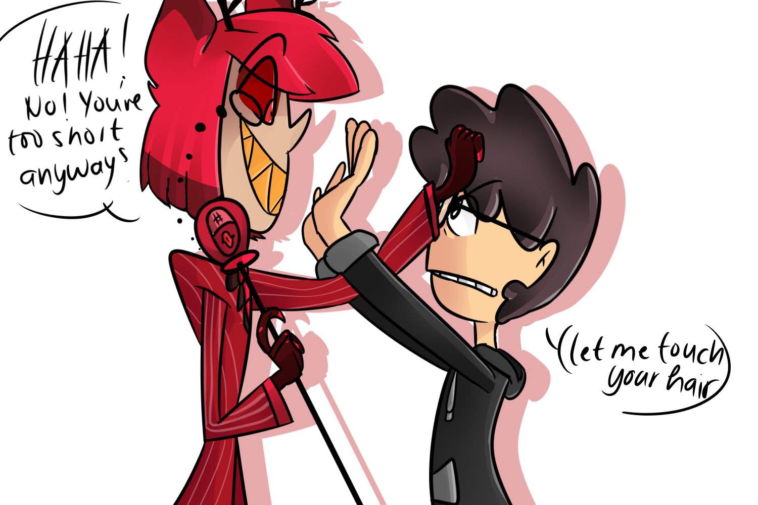 Shamless Self Insert Me And Alastor Hazbin Hotel Official Amino My