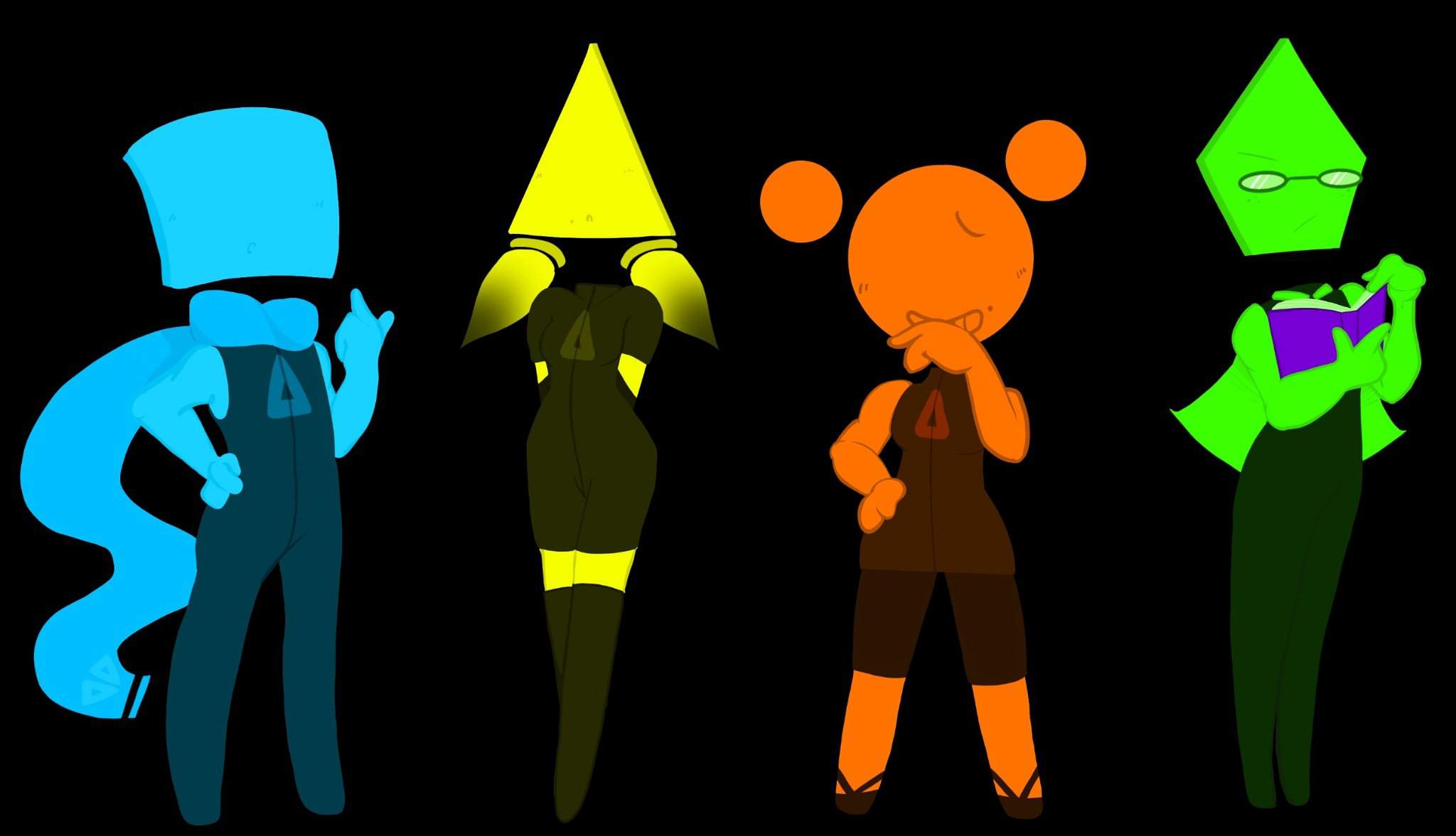just shapes and beats characters