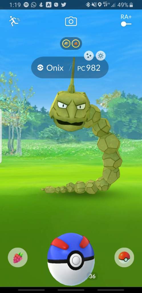 Onix Shiny Pokémon •GO• Amino