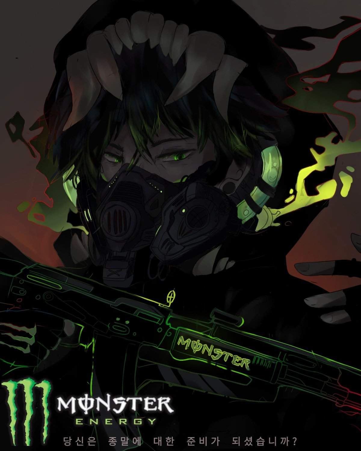 Monster energy©️ | Anime Art Amino