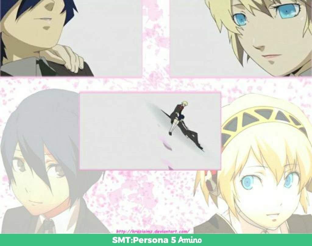 persona 3 minato and aigis