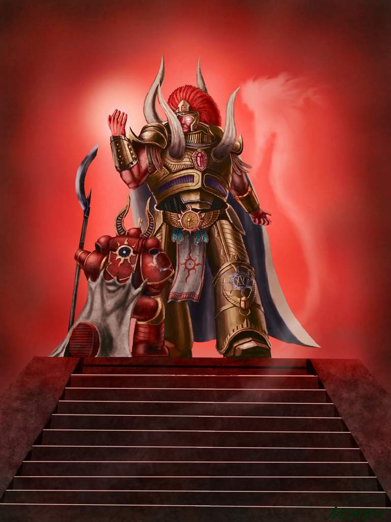 How tall is Primarch Magnus?