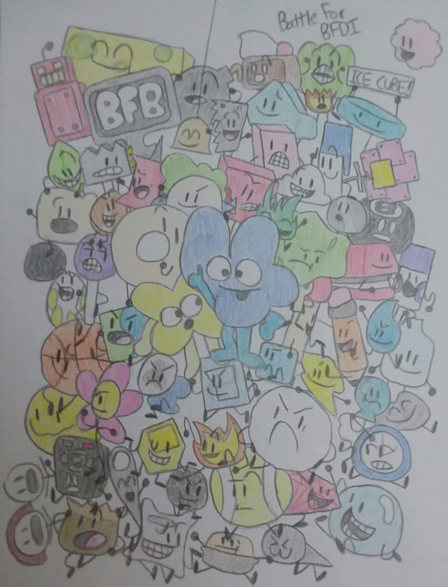 BFB Drawing! Object Shows Amino