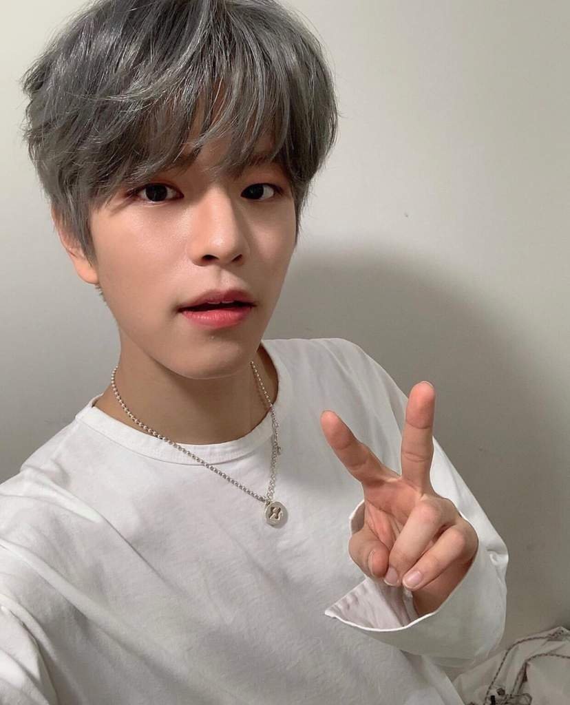 Seungmin Has Blessed Us With Silver Hair Stray Kids Amino