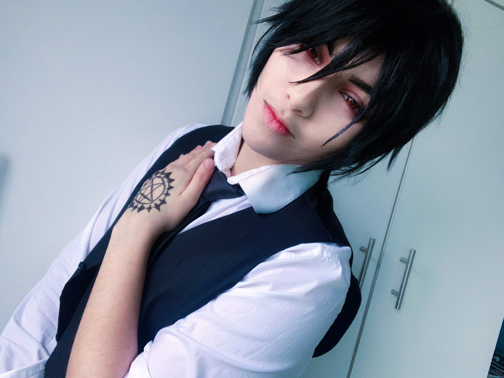 Sebastian cosplay | Black Butler Amino