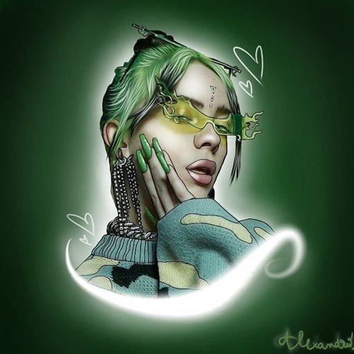 Billie Eilish Cartoon Wallpapers posted by Ethan Peltier