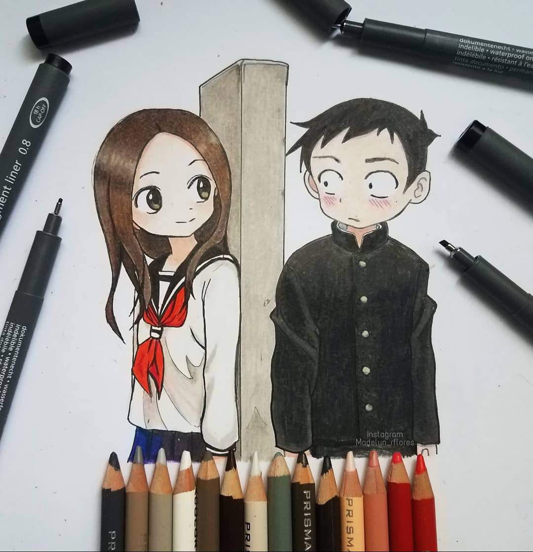 La Maestra De Las Bromas Takagi San Fanart Arte Amino Amino