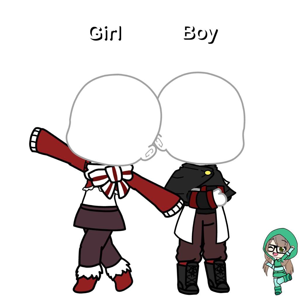 Winter Day Outfit Idea For Girls And Boys Gacha Life Amino