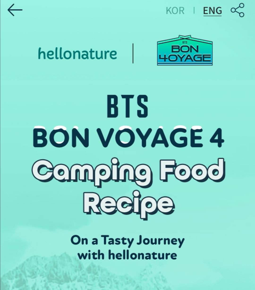 Bon Voyage S4 Recipes Bts Amino