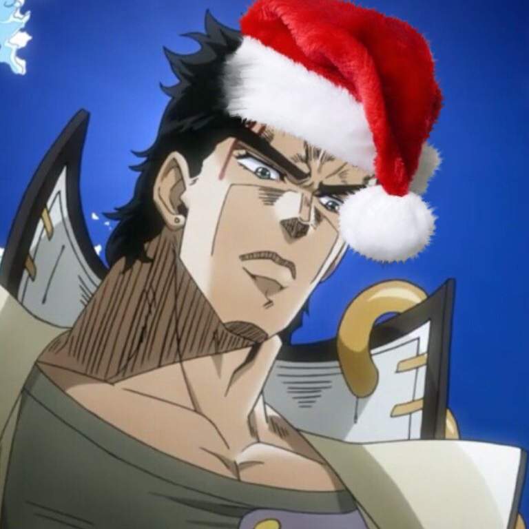 jotaro santa hat