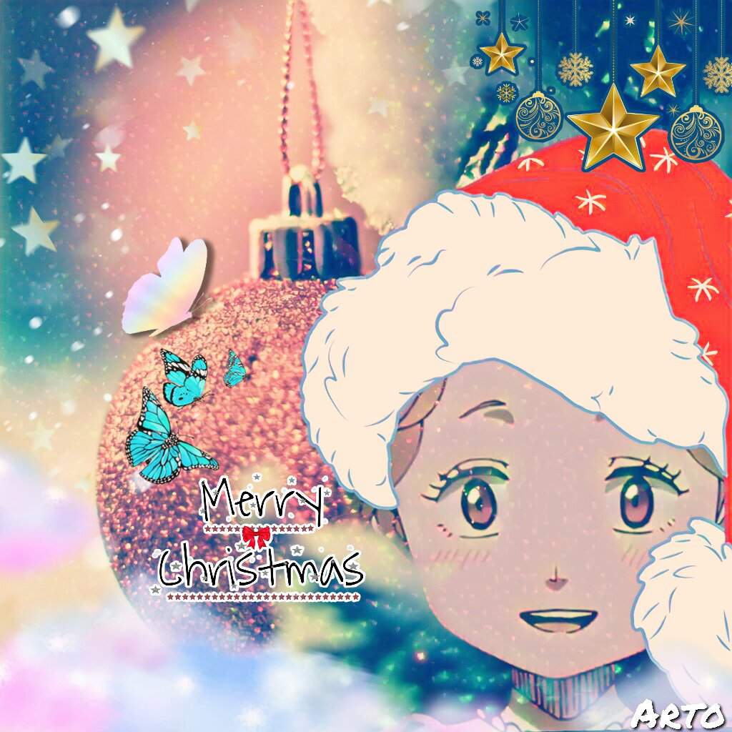 Marie Christmas | Edit | Black Clover! Amino