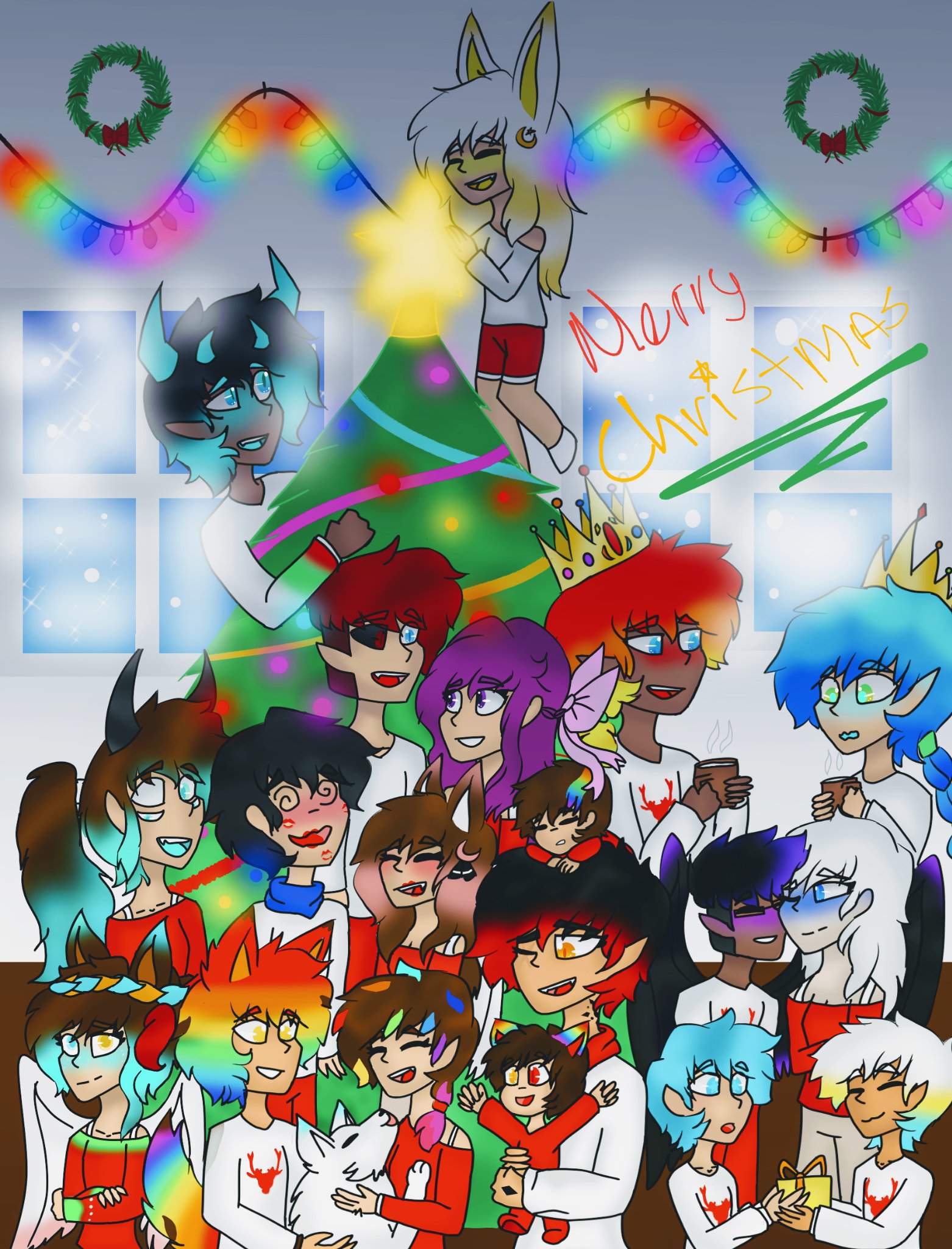 Merry Christmas | Steve Saga RainbowSteve Amino