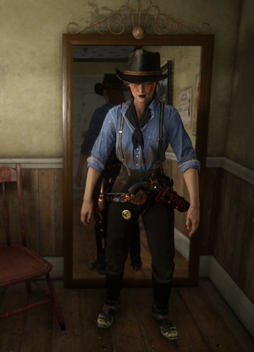 Haraway outfit finally unlocked. The Red Dead Redemption Amino