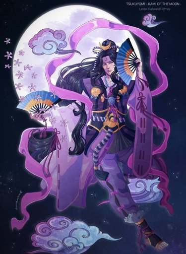Tsukuyomi The Japanese Moon God Wiki Pagans Witches Amino