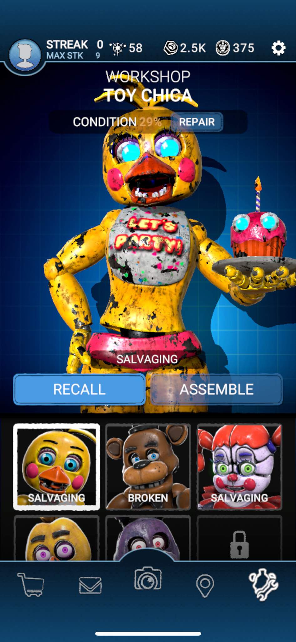 toy chica fnaf ar