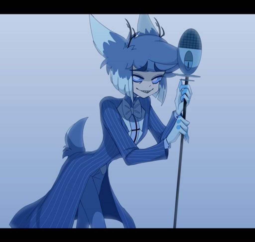 blue Alastor Отель Хазбин Hazbin Hotel Amino.