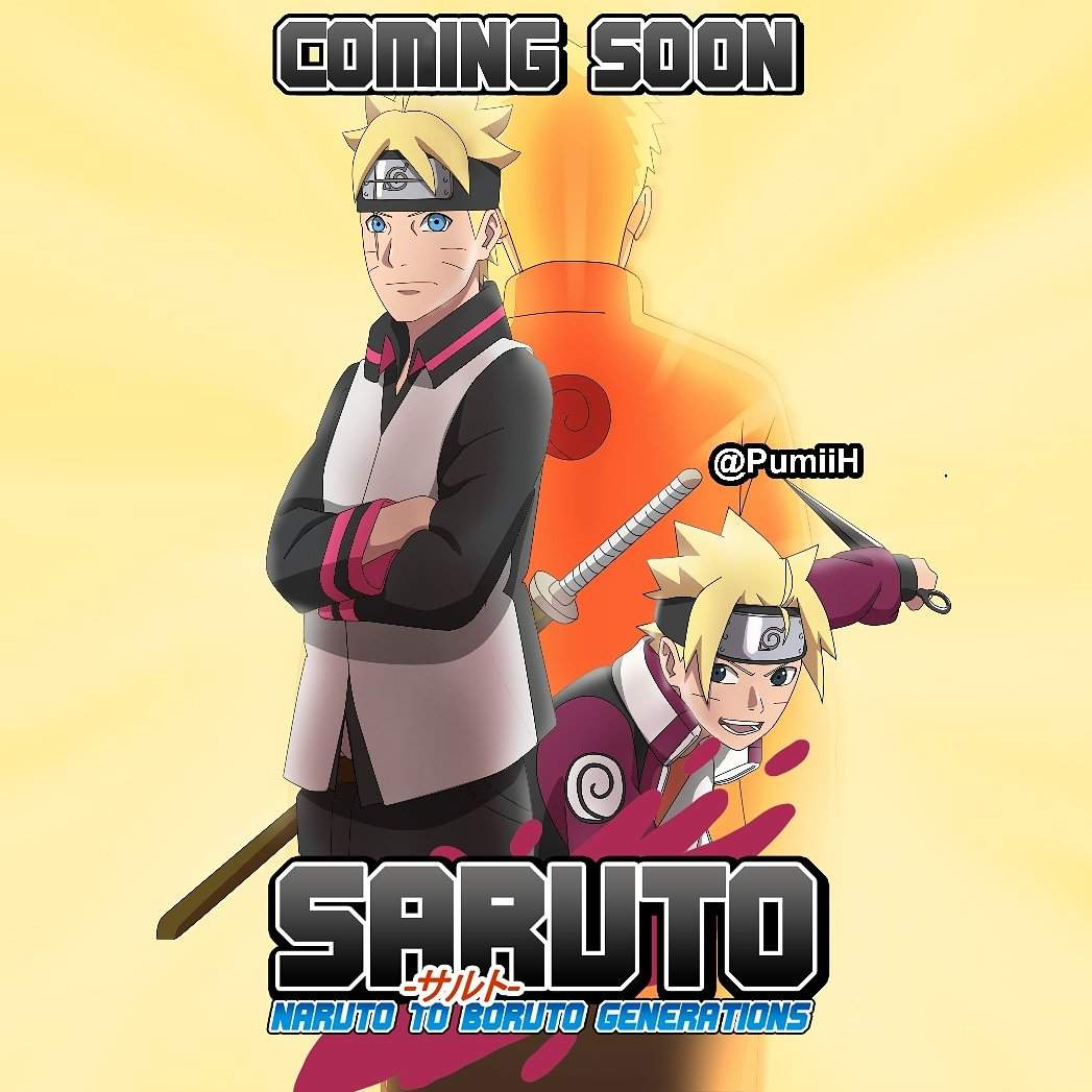 SARUTO naruto to boruto generations AU Boruto Amino