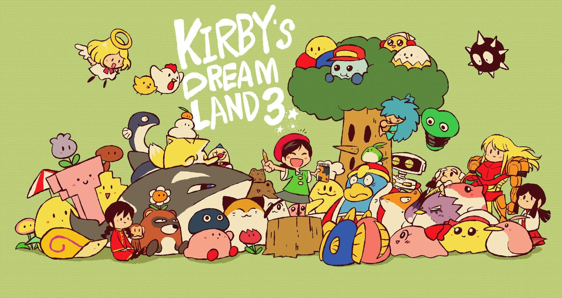 Kirby Dreamland 3 Walkthrough Part 1