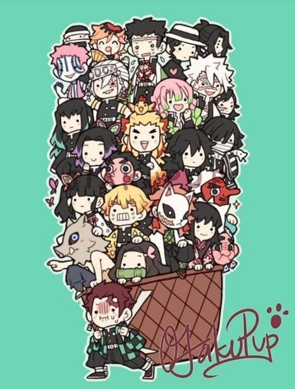 Chibis Kimetsu No Yaiba Amino Amino