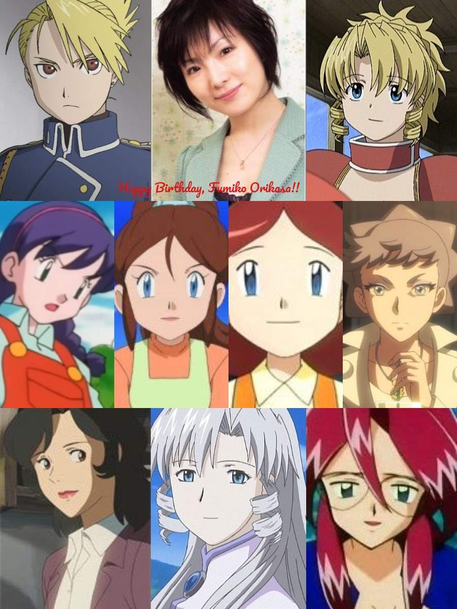 Happy Birthday, Fumiko Orikasa!! | Anime Amino