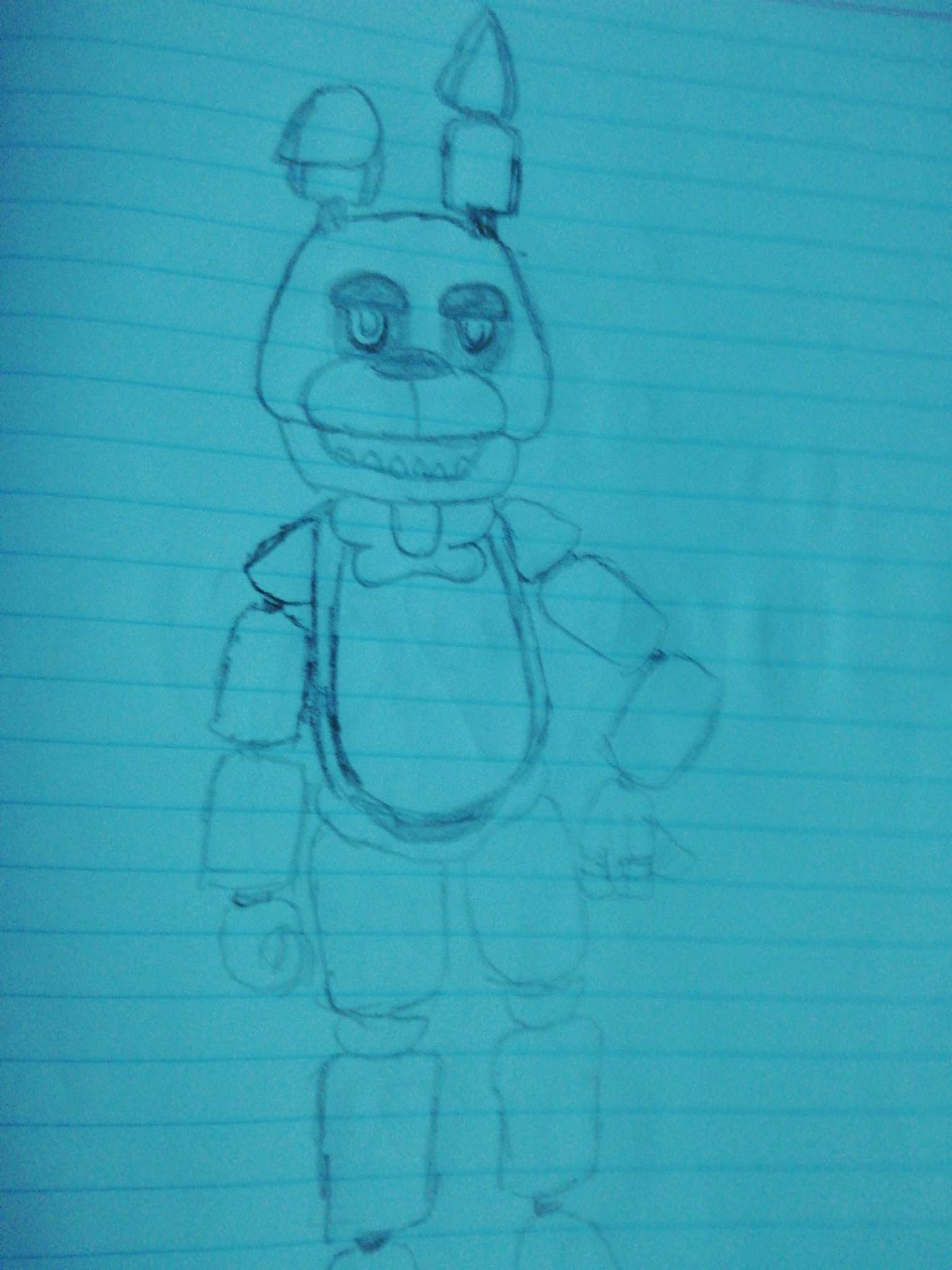 Un Dibujito De Bonnie Fnaf Amino Español Amino