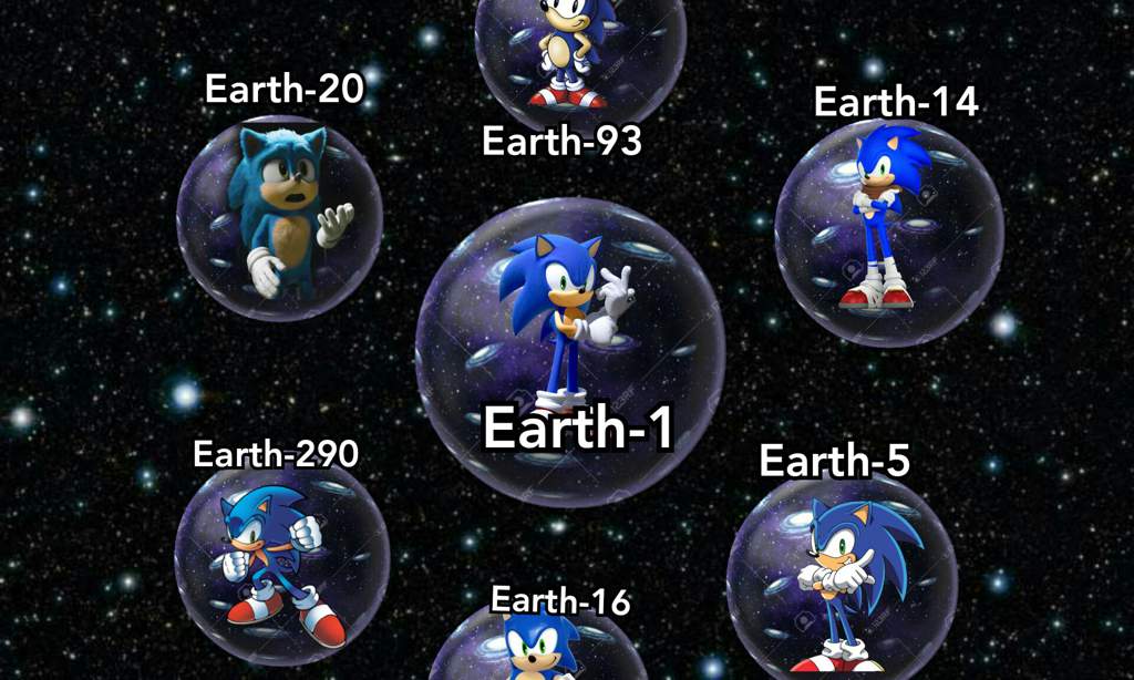 The Sonic Multiverse | Sonic The Hedgehog! Amino