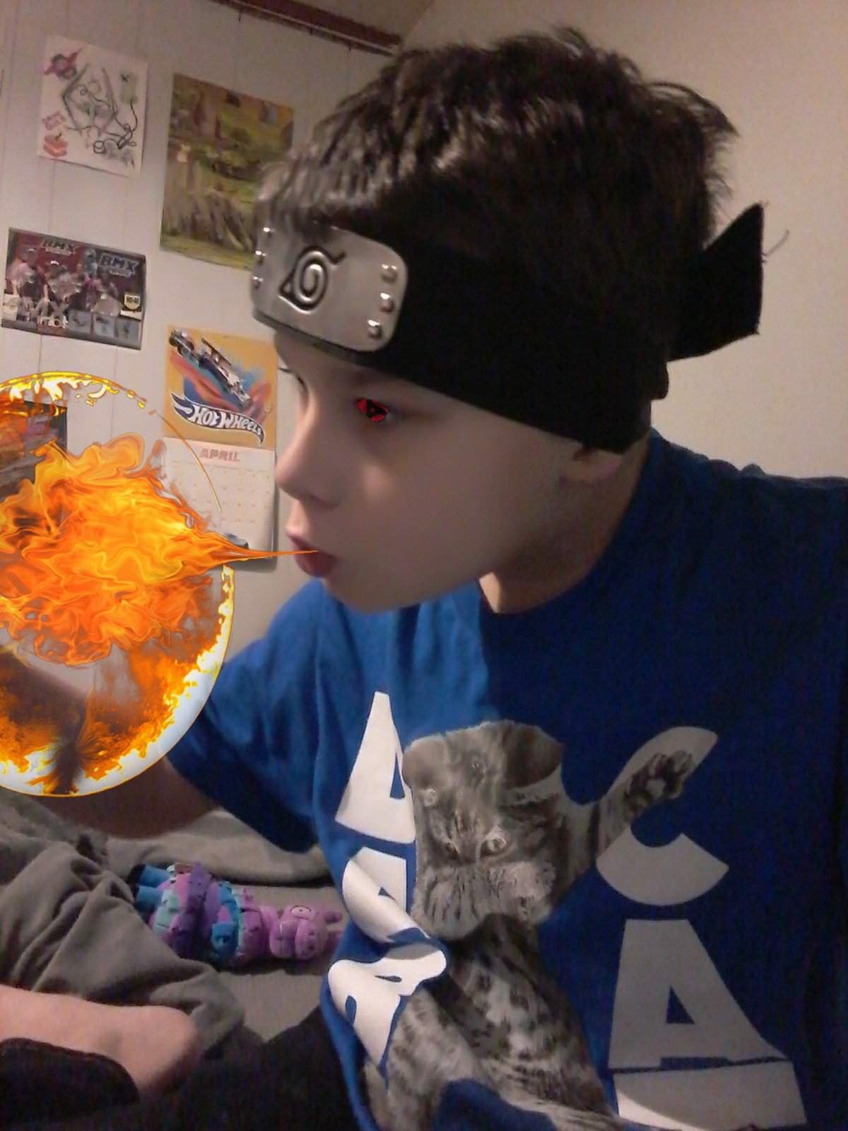 The Young Uchiha Practicing Fireball Jutsu Naruto Amino