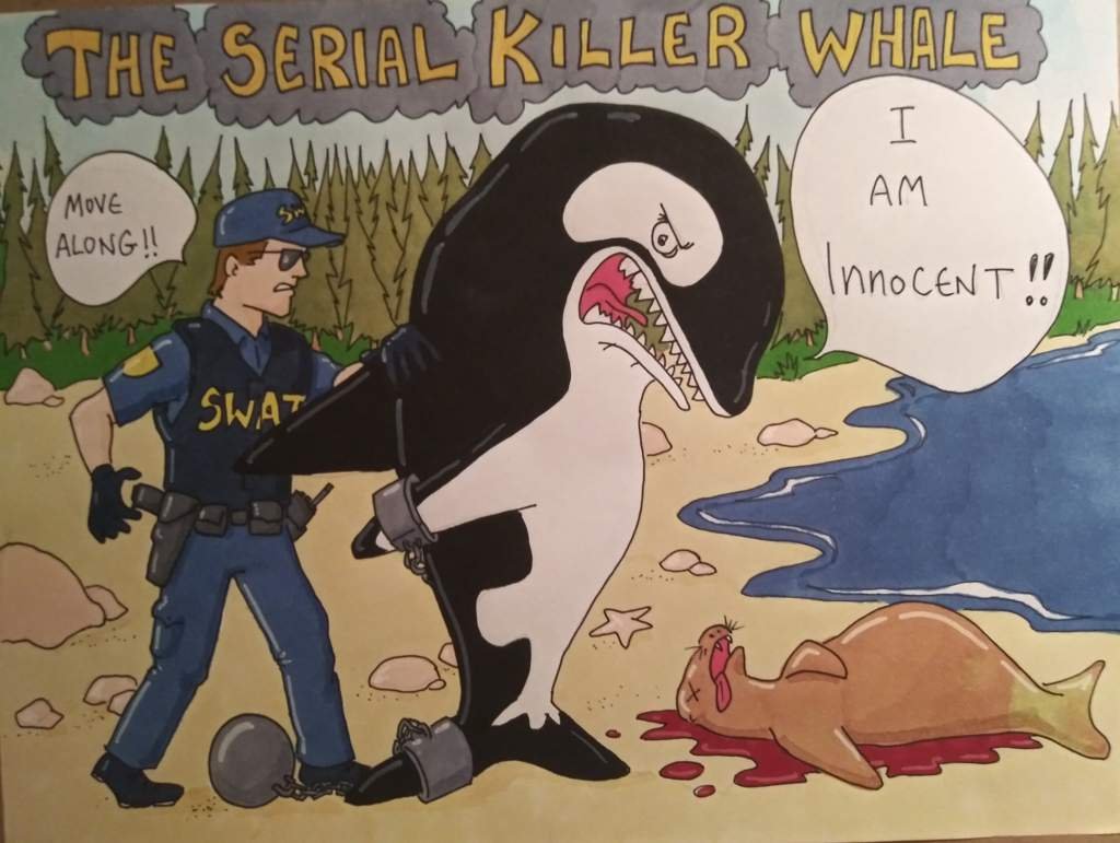The serial killer whale Art Amino