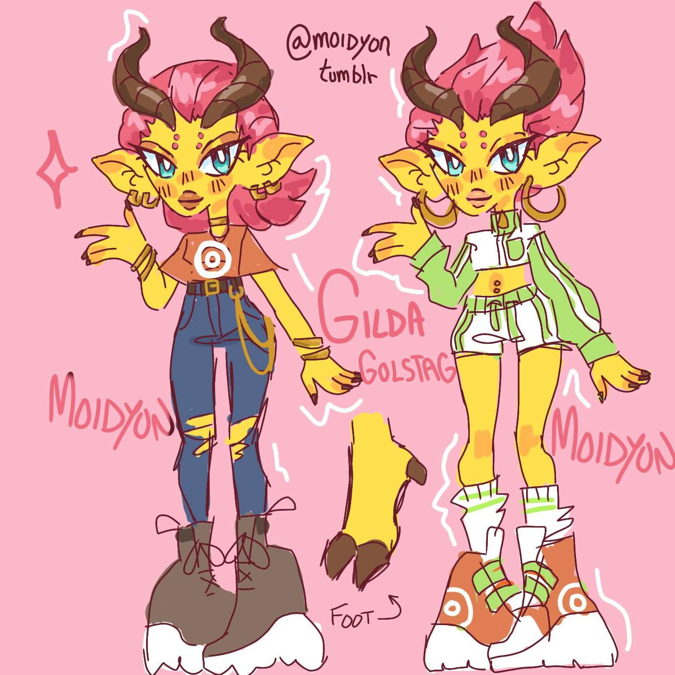 monster high gilda goldstag