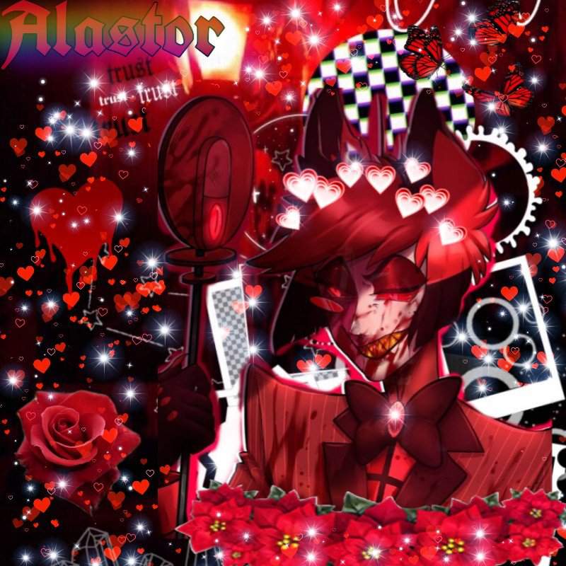 Alastor And Angel Dust Edits Hazbin Hotel Official Amino