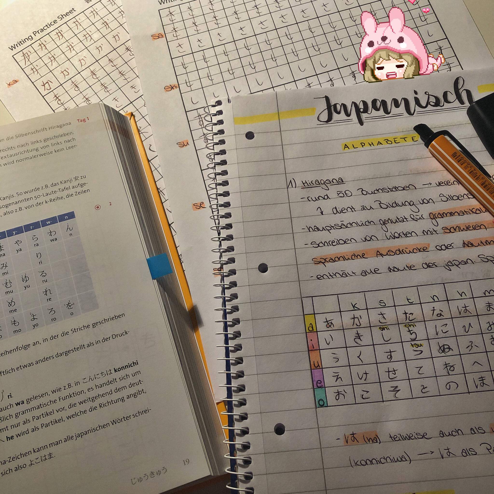 japanese notes 🇯🇵 Studying Amino Amino