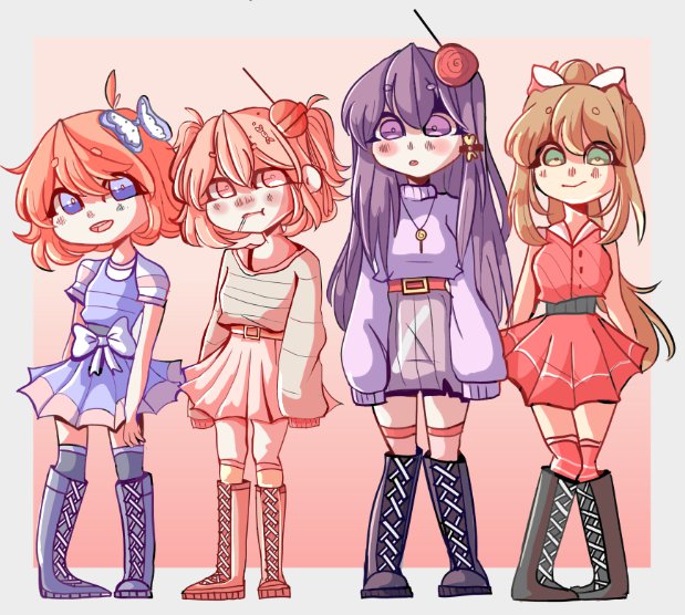 Ddlc Au Thing I Made Doki Doki Literature Club Amino