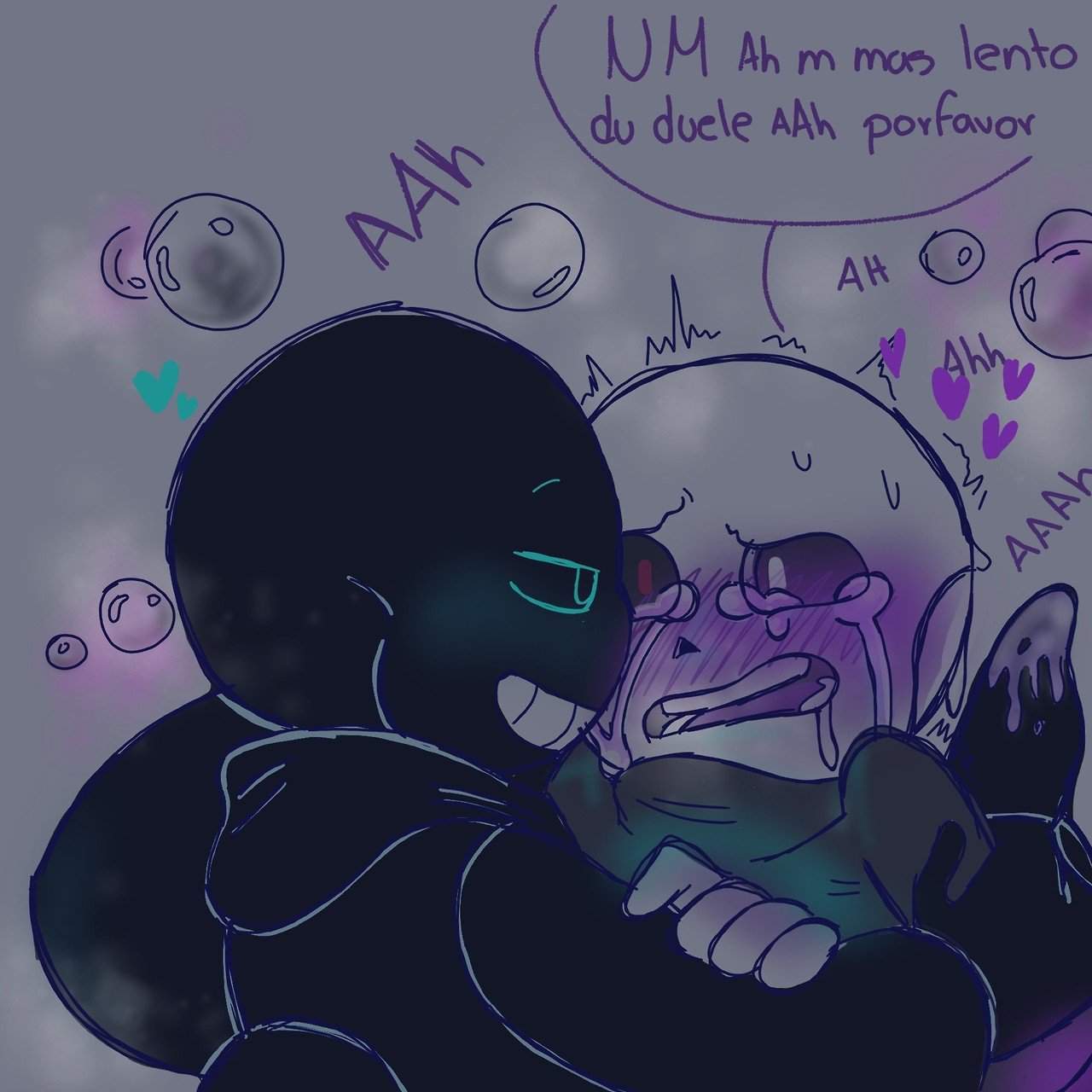 Cross x nightmare QWQ 💕 ❤ undertale y A&apos;us Yaoi ❤ Amino 